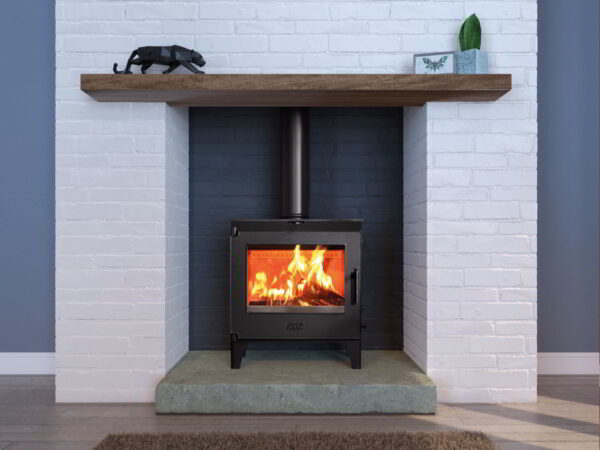 ESSE 755 wood burning stove roomset